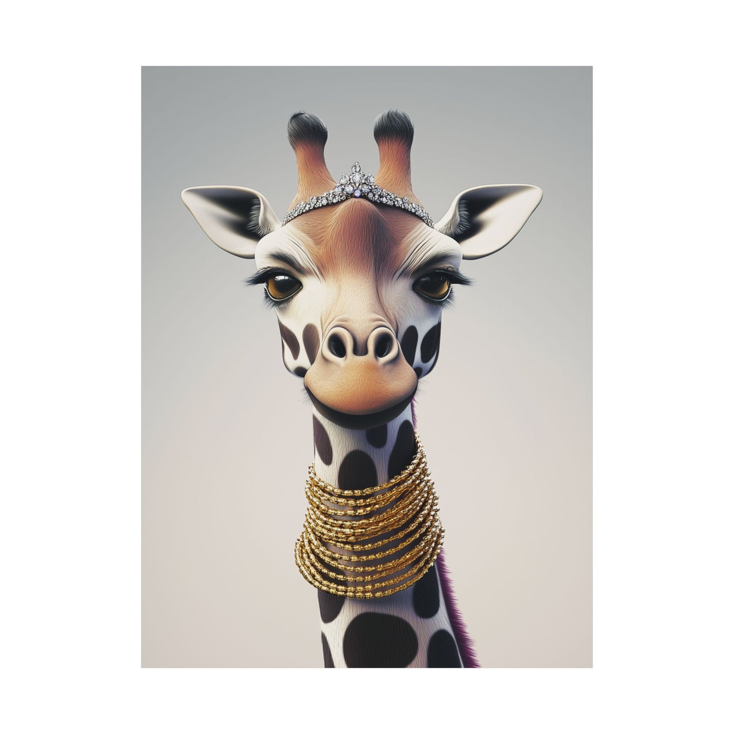 Adventure Awaits - His & Hers Giraffe Fine Art Prints (A) - Whimsical Animals - Home Décor - Wedding Gift