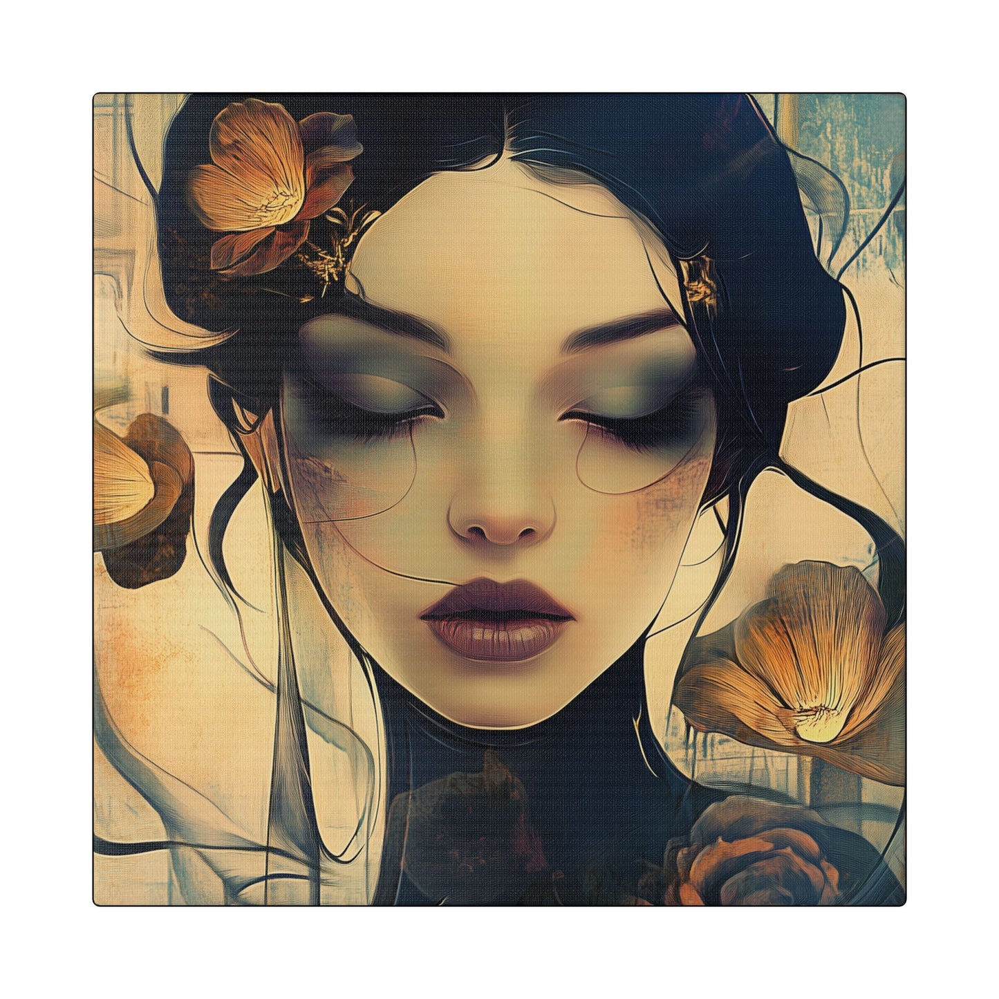 Up in Smoke - Secret Garden Series - Fine Art Print on Canvas