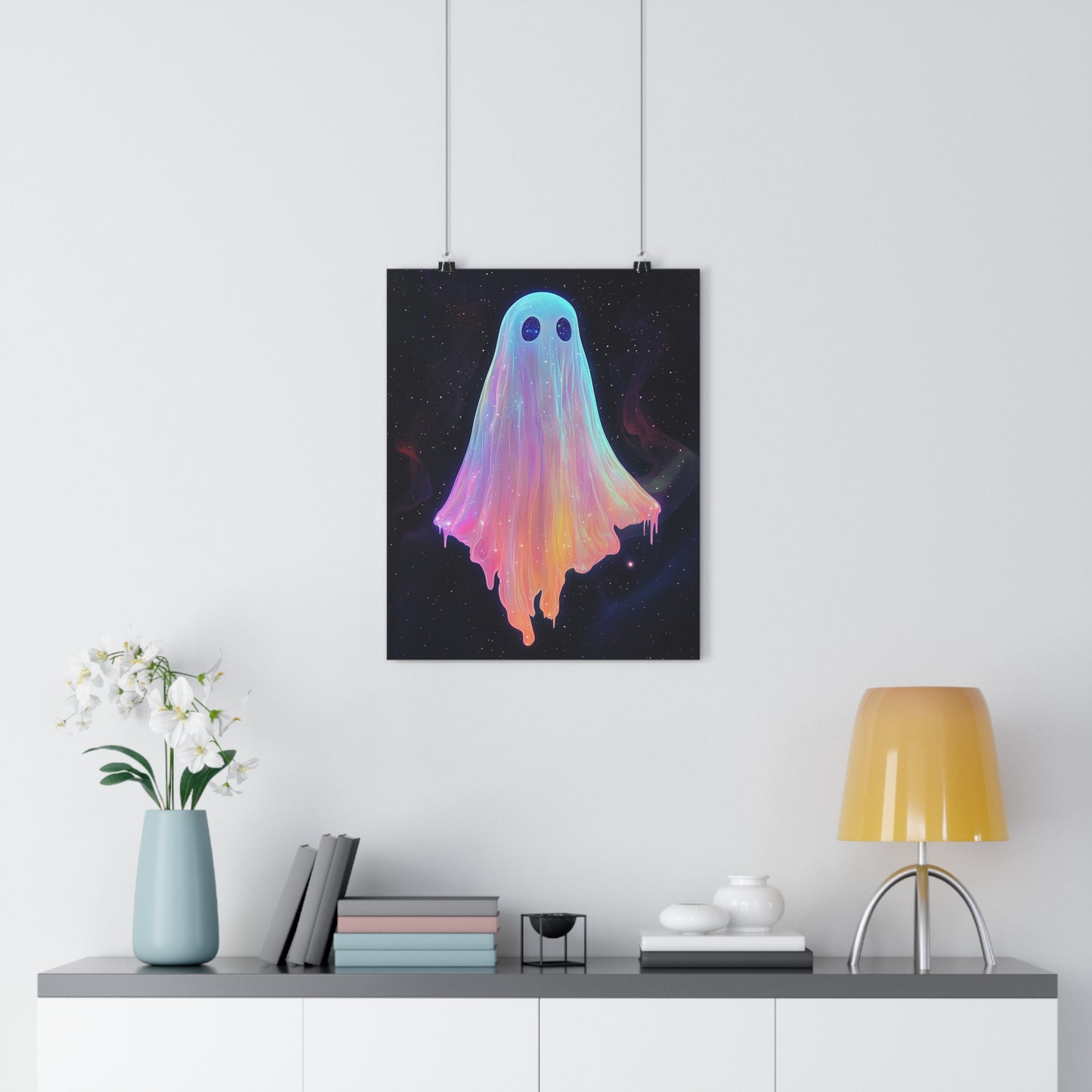 Cosmic Ghost Poster - Giclée Art Print