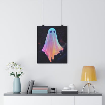 Cosmic Ghost Poster - Giclée Art Print