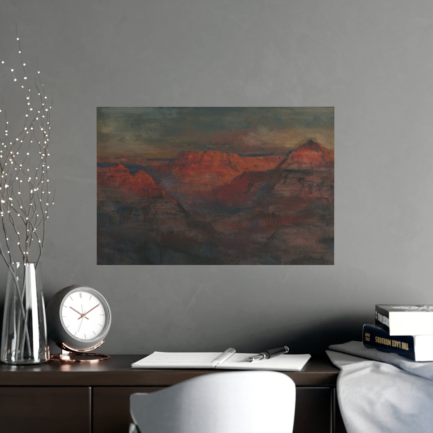 Grand Canyon Afterglow - American West Fine Art Poster