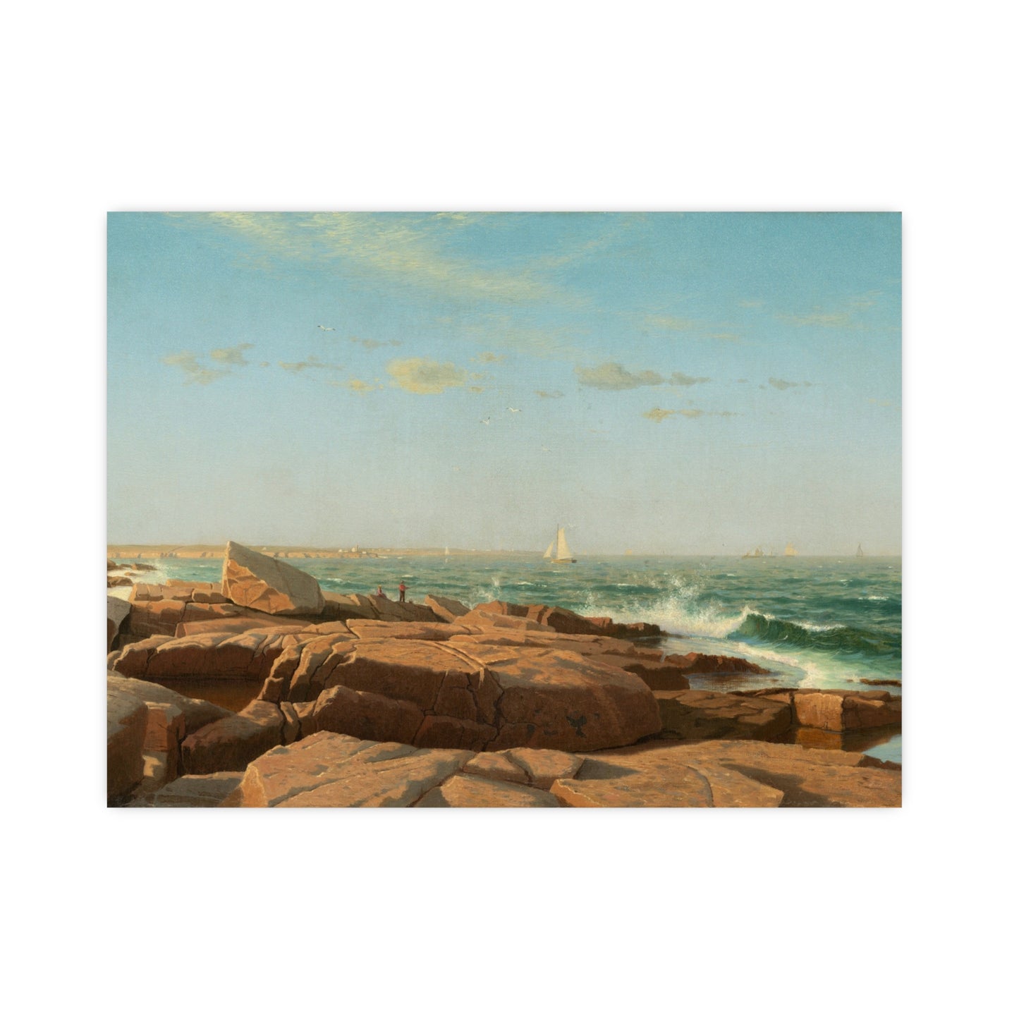 Narragansett Bay - Coastal New England Fine Art Poster