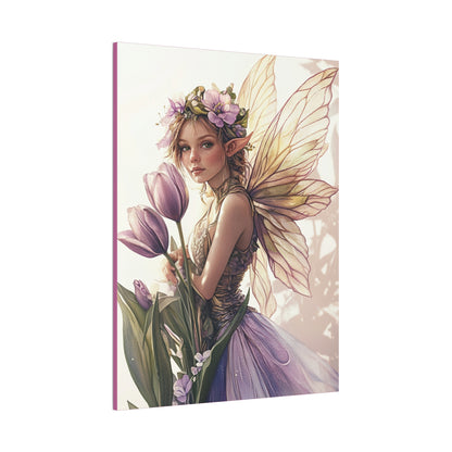 Tuesdays are for Tulips - Flowers & Fairies Collection - Fine Art Print on Canvas
