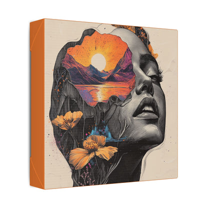Beauty is in the Eye of the Beholder  - Fine Art Print on Canvas