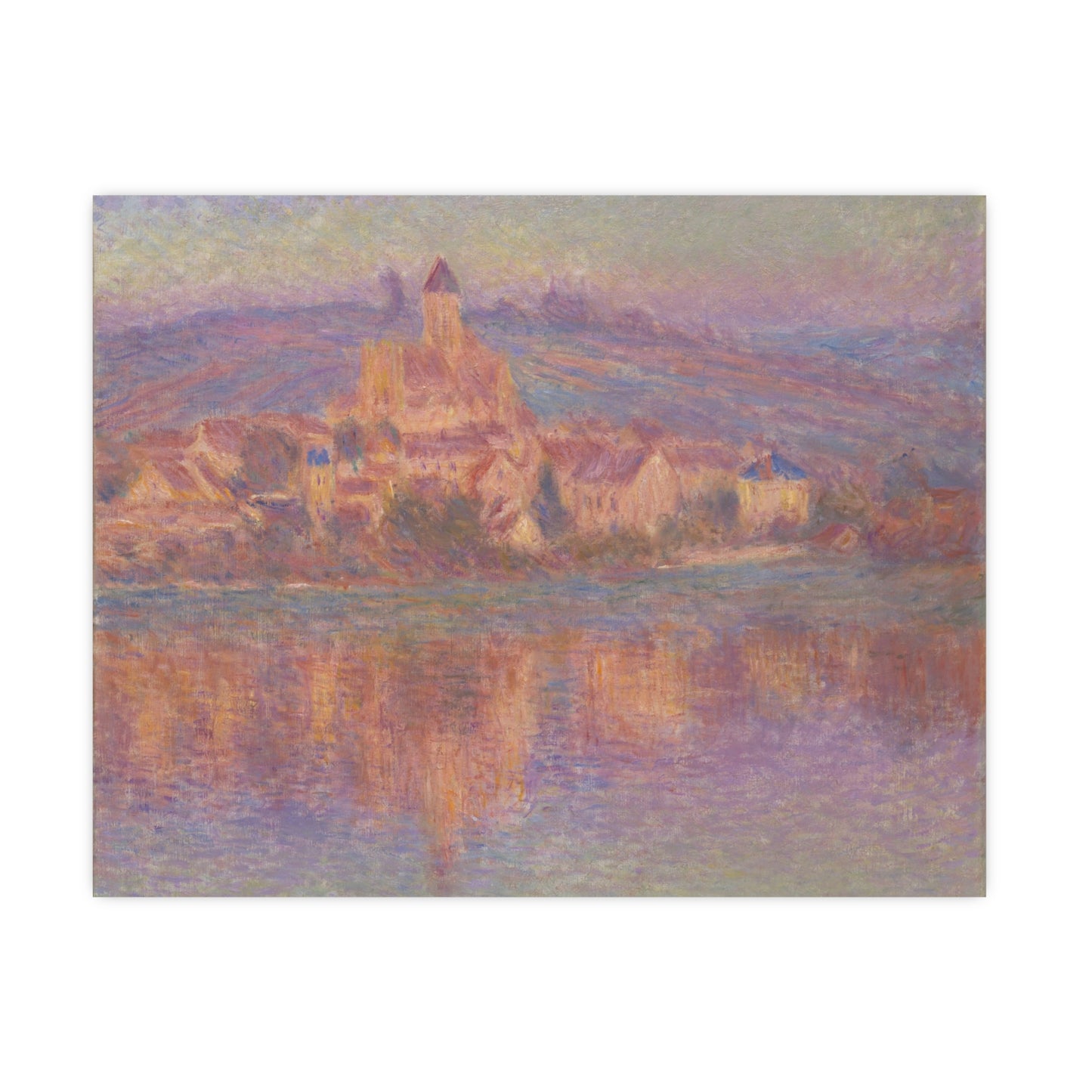Vetheuil - Monet Village Landscape Fine Art Poster