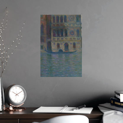 Venice Palazzo Dario - Monet Fine Art Poster