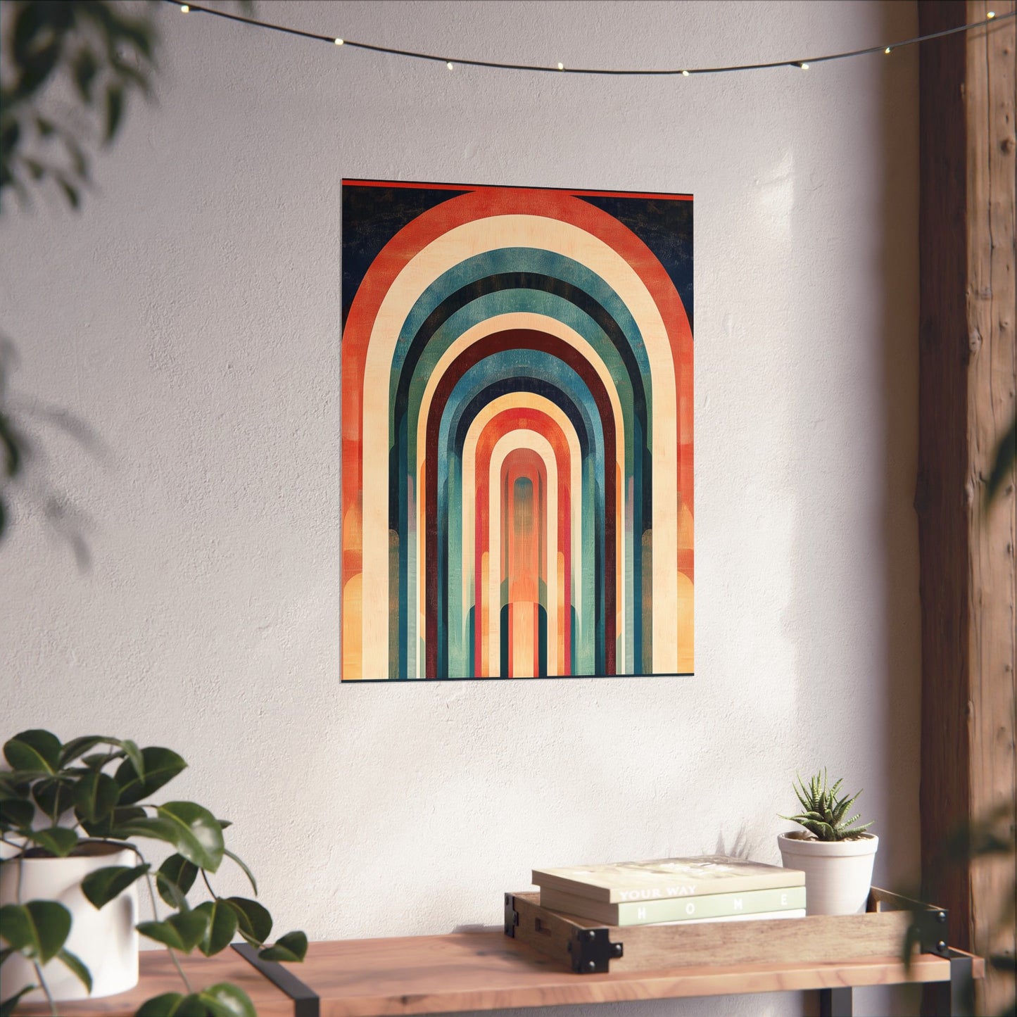 Doors of Perception Fine Art Print - Arches 11:11 - Bauhaus - Bohemian Wall Art - Modern Art - Matte Vertical Poster