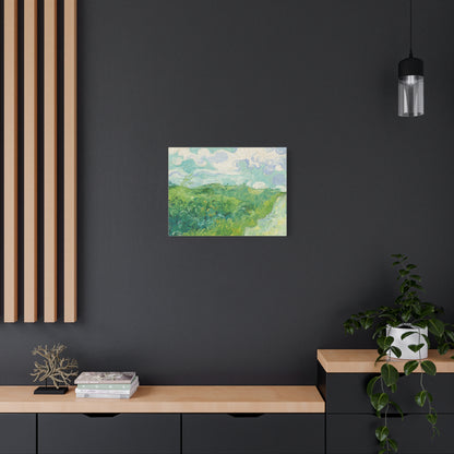 Vincent van Gogh - Green Wheat Fields Fine Art Canvas Print