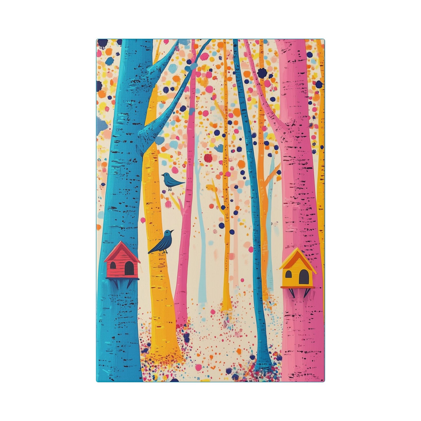 Here for the Birds - Delight in Nature Series - Fine Art Print on Canvas