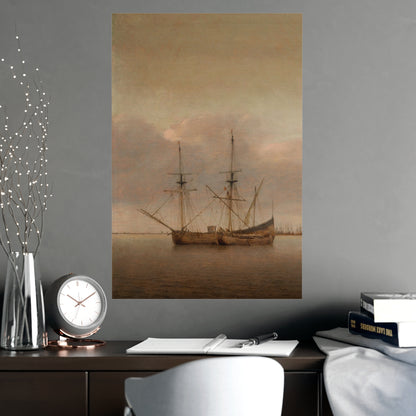 View of Hoorn - Dutch Cityscape Fine Art Poster