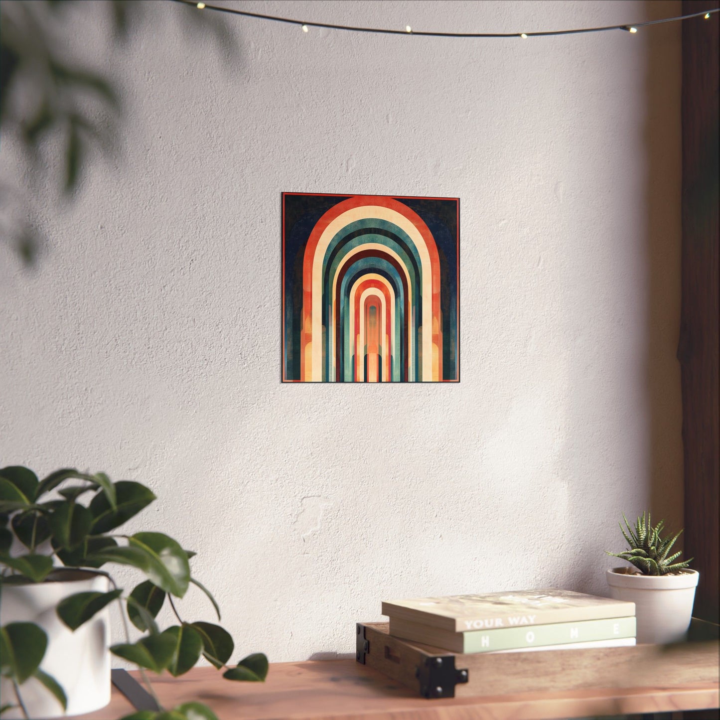 Doors of Perception Fine Art Print - Arches 11:11 - Bauhaus - Bohemian Wall Art - Modern Art - Matte Vertical Poster