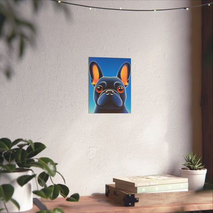 French Bulldog Whimsical Fine Art Print