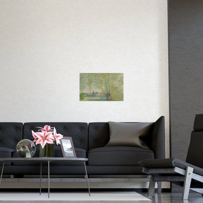 The Willows - Peaceful Landscape Fine Art Poster