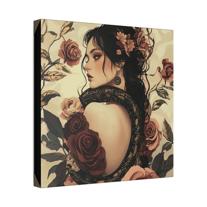 Never Look Back - Secret Garden Series - Fine Art Print on Canvas