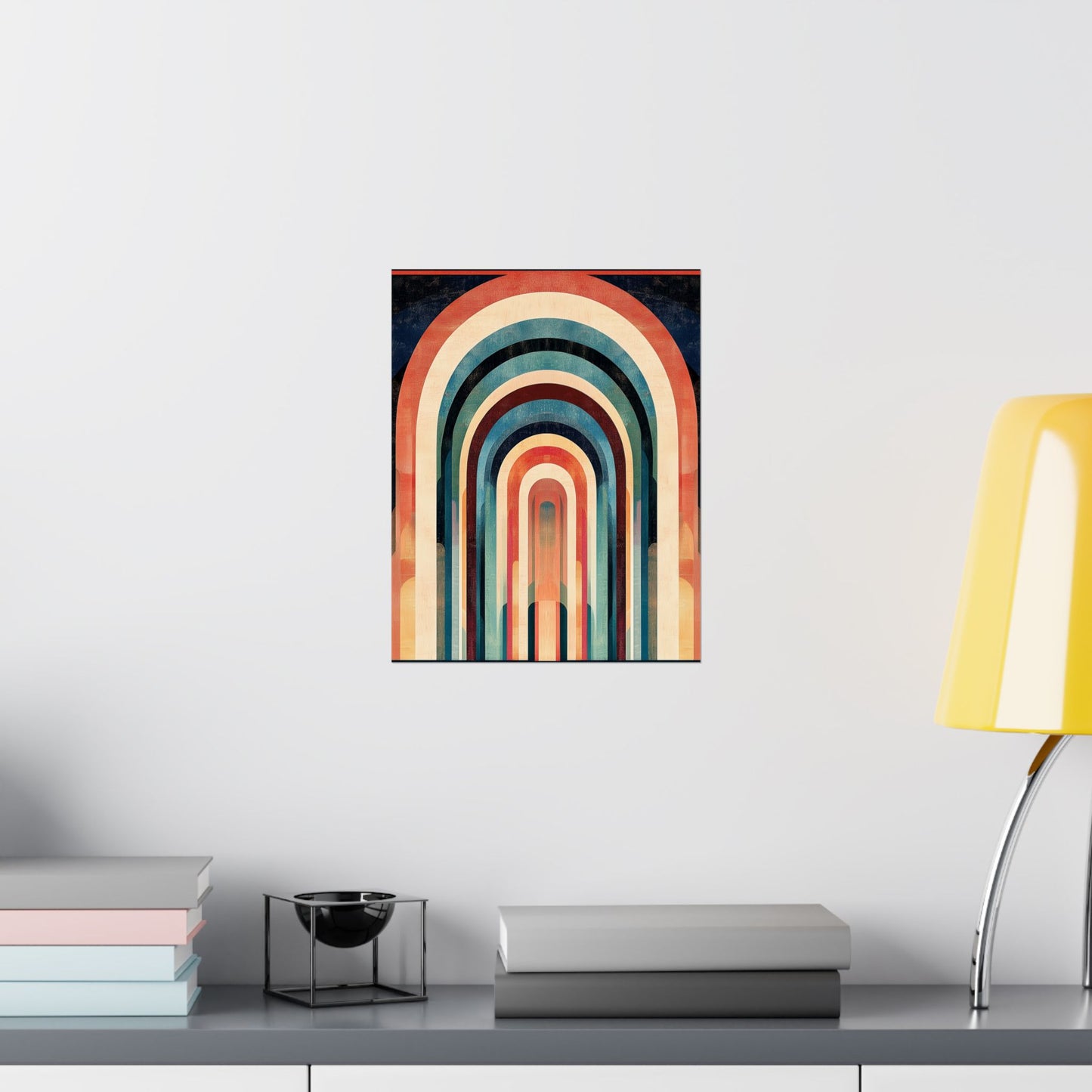 Doors of Perception Fine Art Print - Arches 11:11 - Bauhaus - Bohemian Wall Art - Modern Art - Matte Vertical Poster