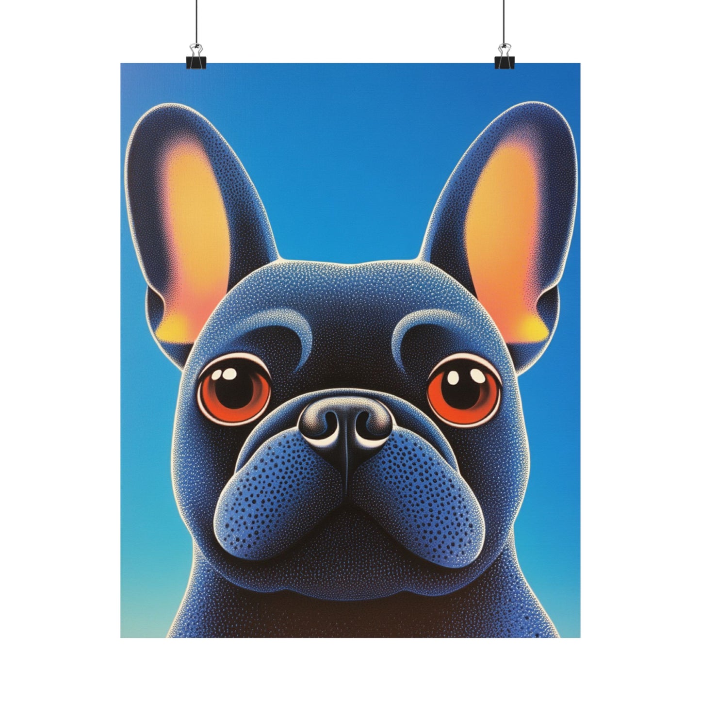 French Bulldog Whimsical Fine Art Print