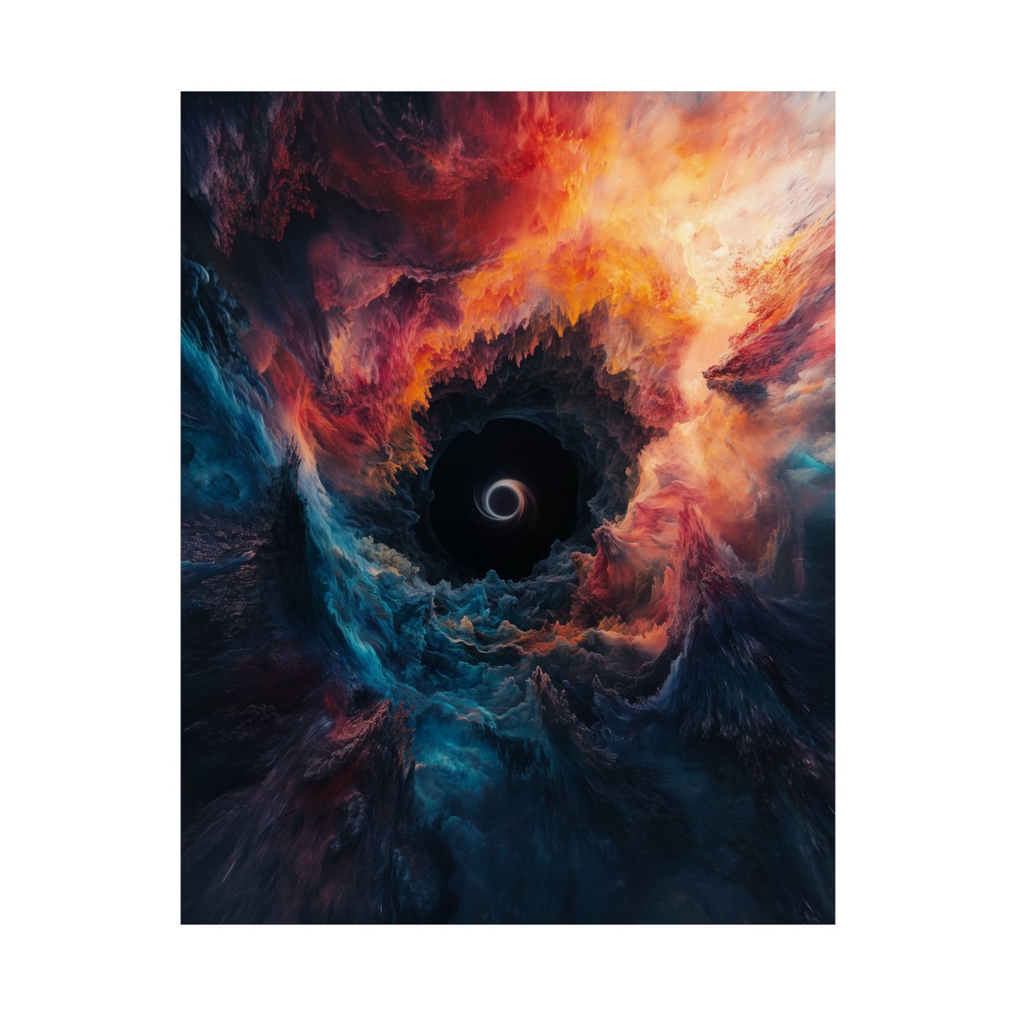 Cosmic Dance - Event Horizon - Fine Art Print - Eye-Catching Wall Art for Space Lovers - Space Poster
