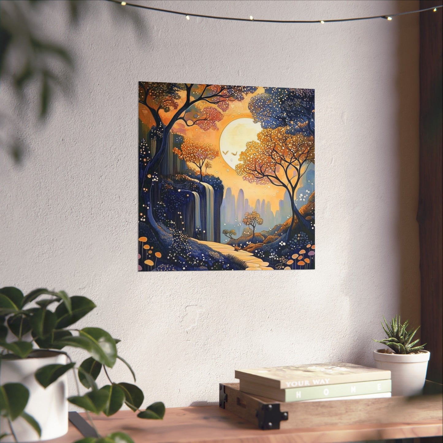 Enchanted Path Fine Art Print - Serene Scenes - Delight in Nature - Wall Art for Home Décor - Posters
