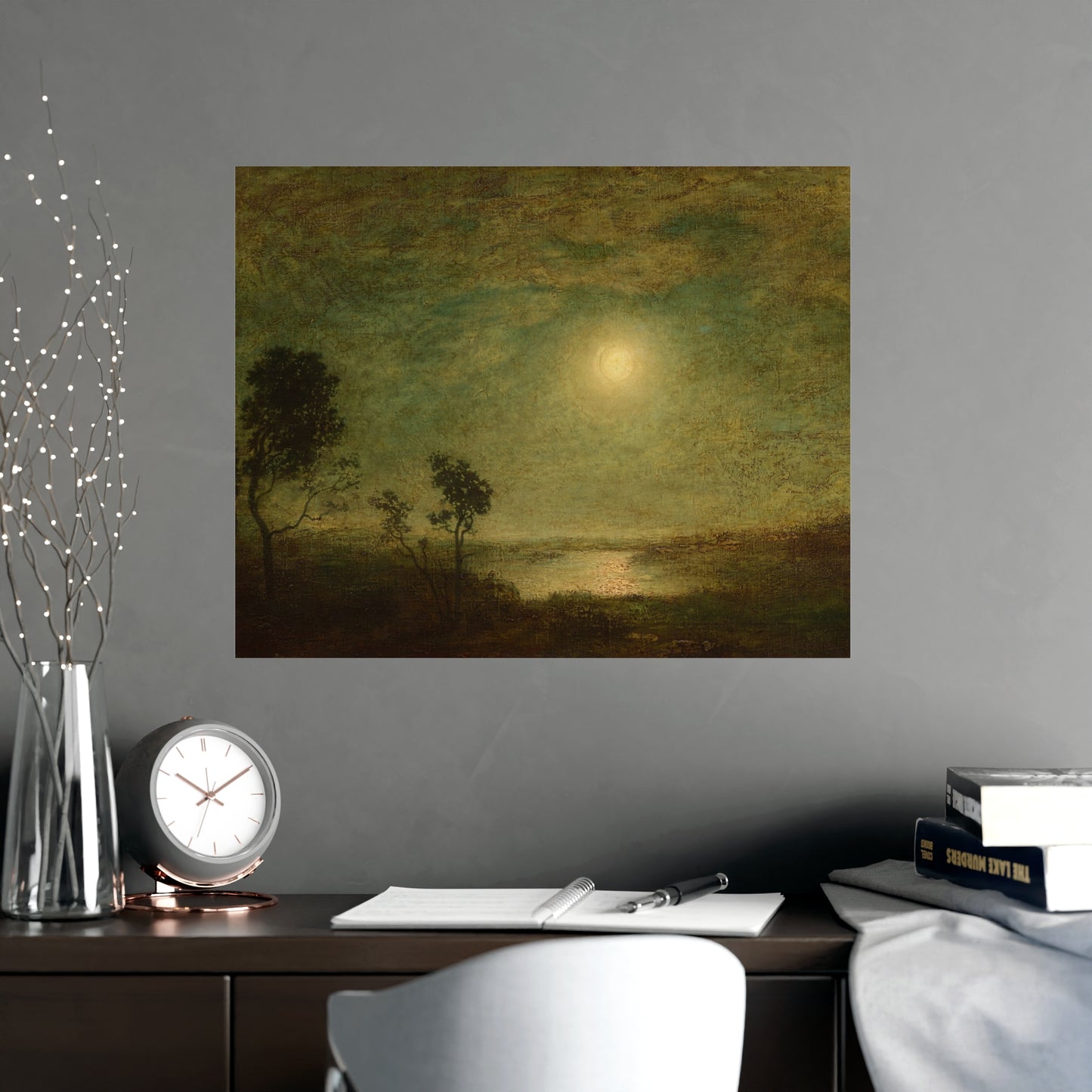 Moonlight II - Luminous Night Fine Art Poster