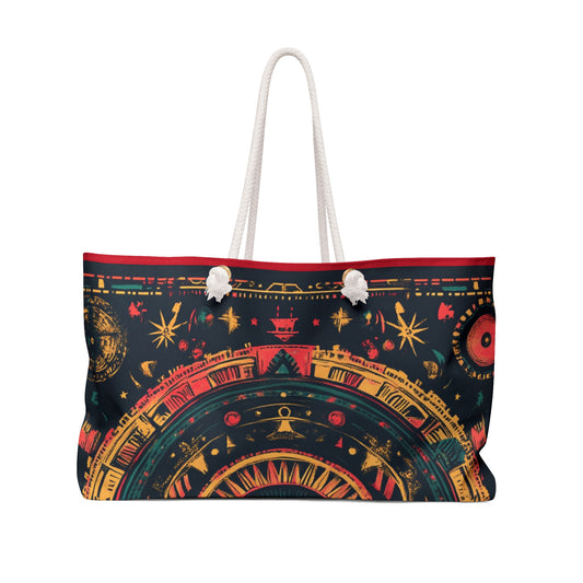Aztec Inspired Weekender Bag