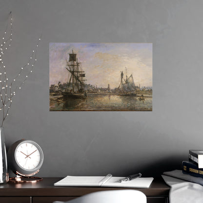 Honfleur Art Print - Museum Collection - Fine Art Poster