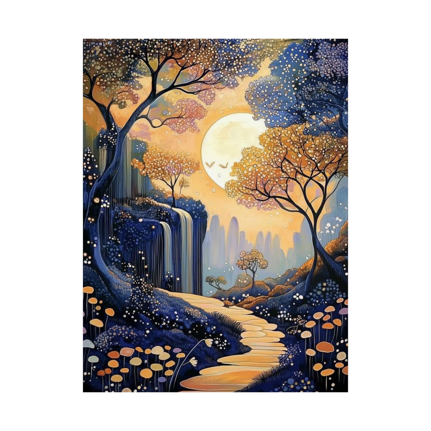 Enchanted Path Fine Art Print - Serene Scenes - Delight in Nature - Wall Art for Home Décor - Posters