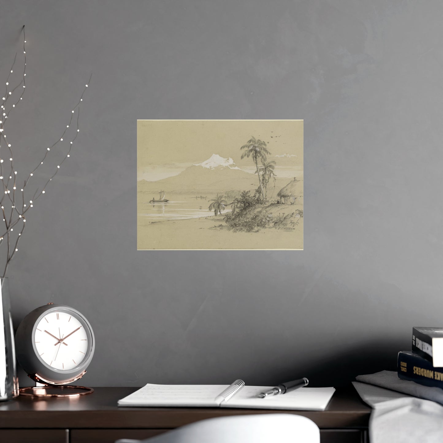 Magdalena River South America - Tropical Landscape Fine Art Poster