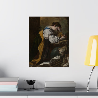 Melancholy by Domenico Feti Vintage Fine Art Print