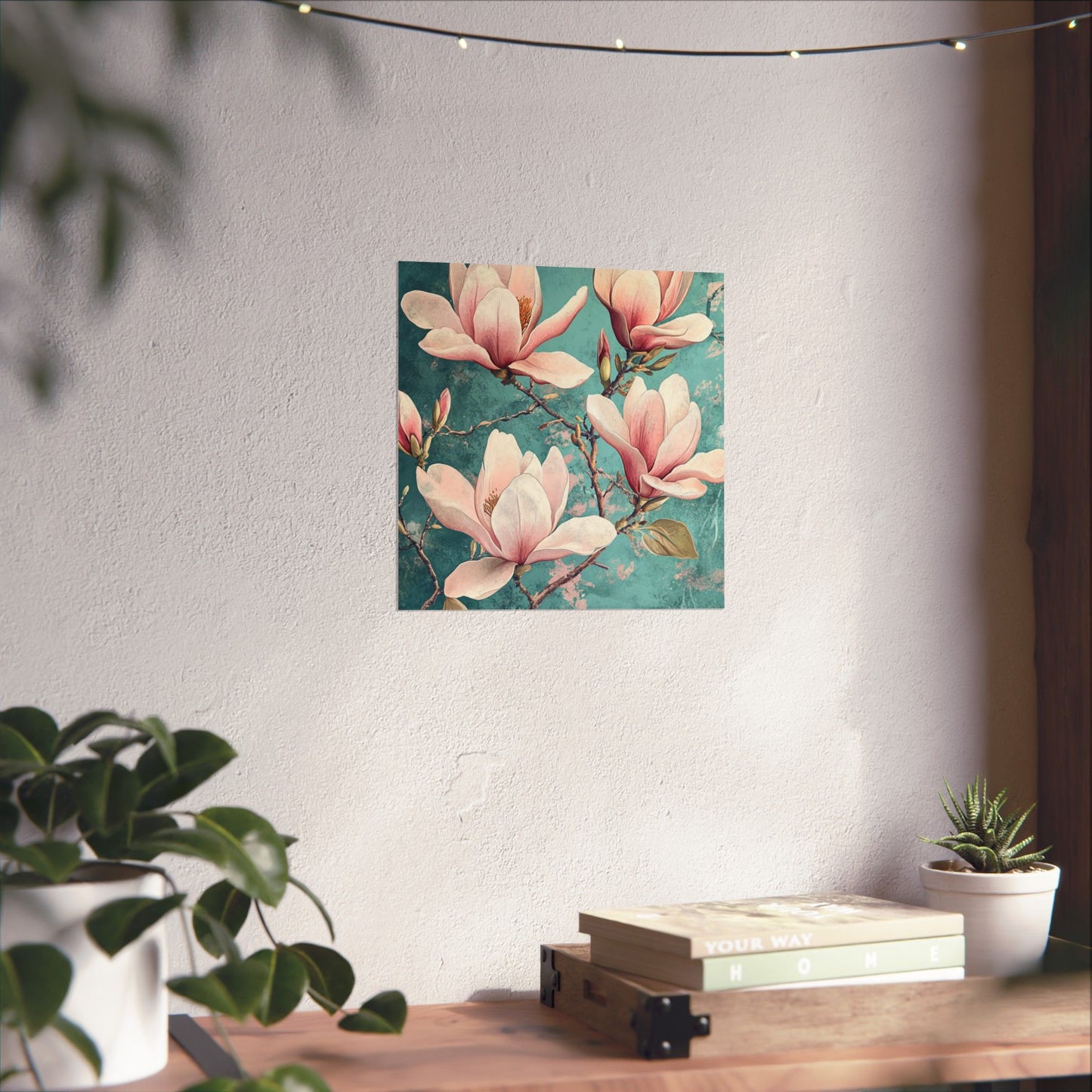 Blossoming Branches Pink Fine Art Print