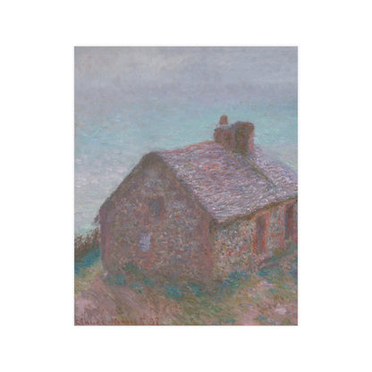 The Customs House at Varengeville - Monet Fine Art Poster