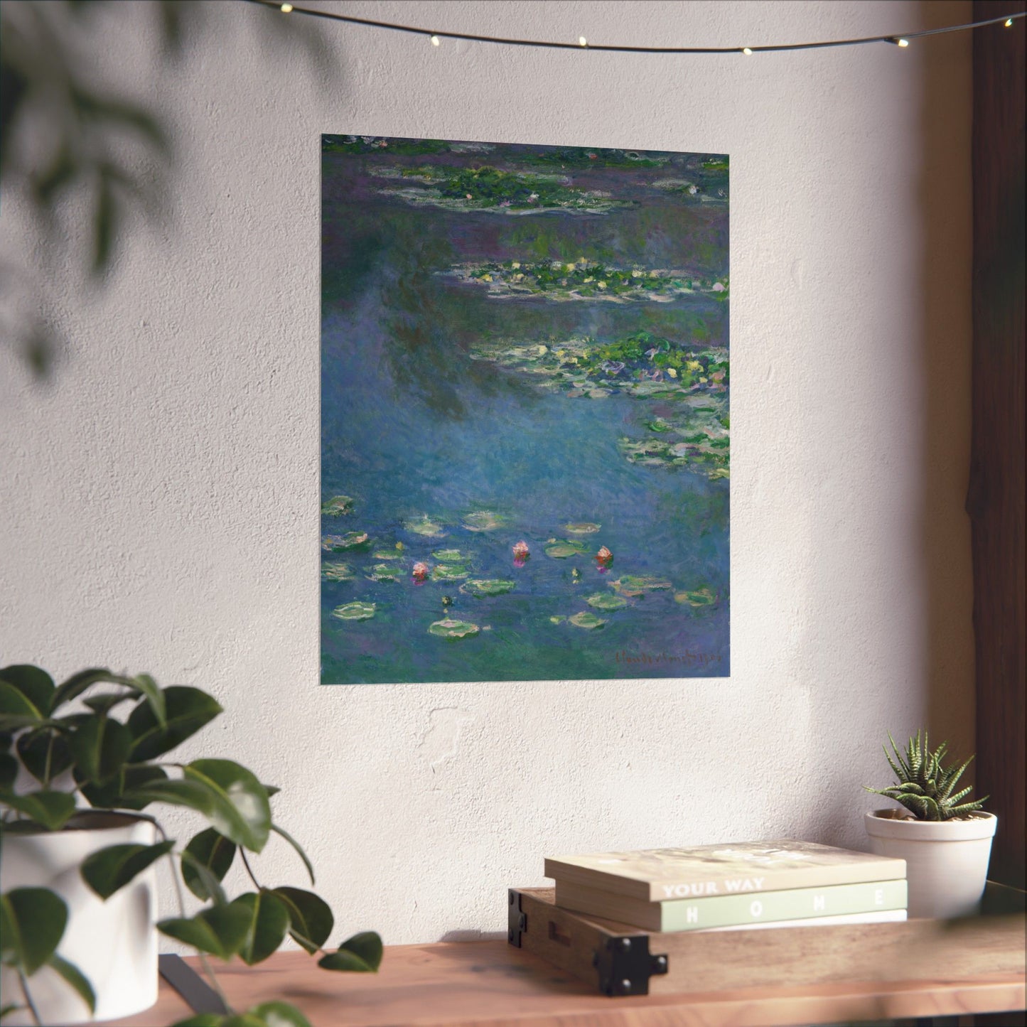Claude Monet - Water Lilies Fine Art Print