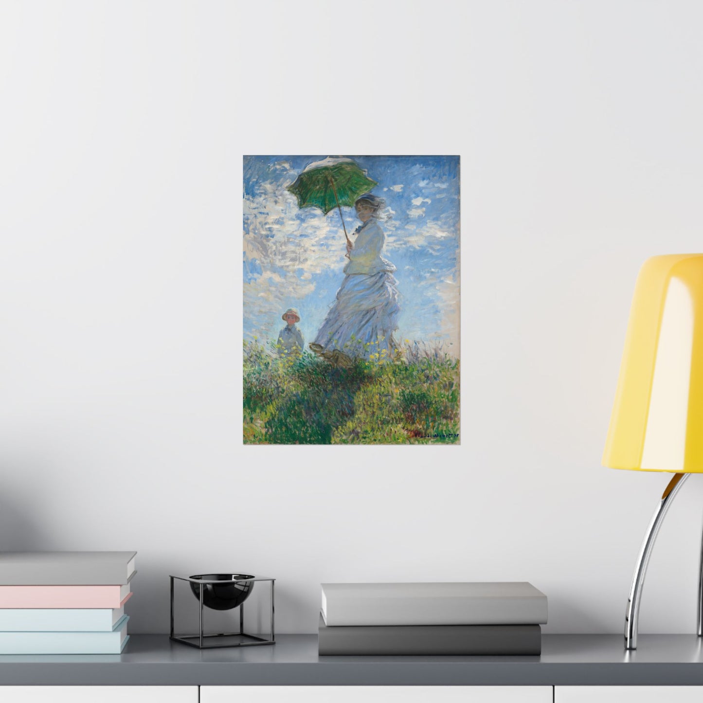 Claude Monet - Woman with a Parasol Fine Art Print