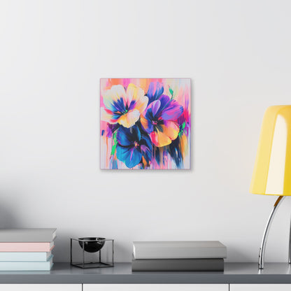 Color Blooms - Delight in Nature Series - Fine Art Print on Canvas