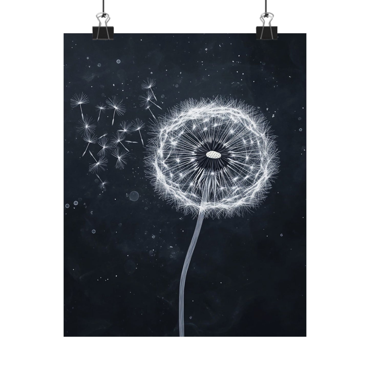 Just Dandy Dandelion Inspirational Fine Art Print