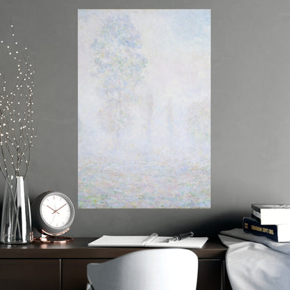 Morning Haze - Monet - Masterworks - Atmospheric Landscape Fine Art Poster