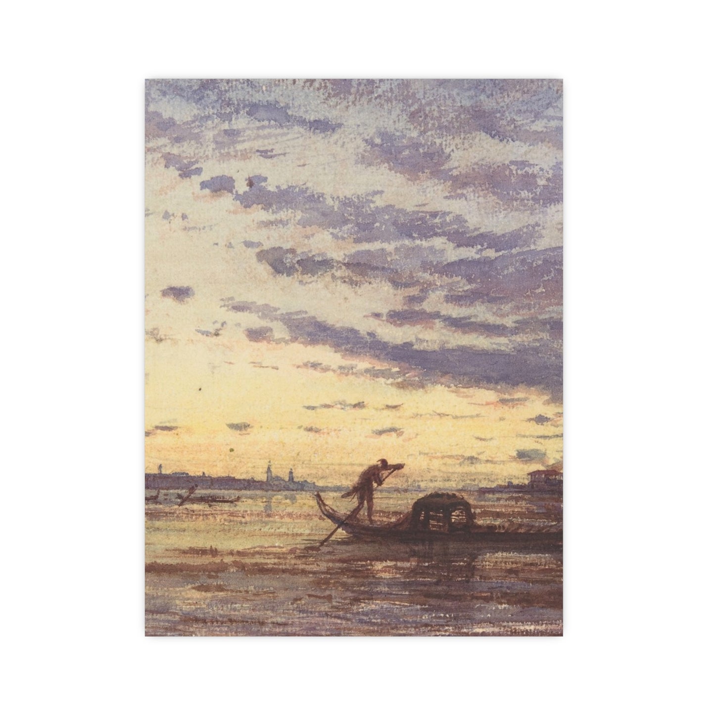 Venice by Felix Ziem 1911 - Museum Collection - Fine Art Poster