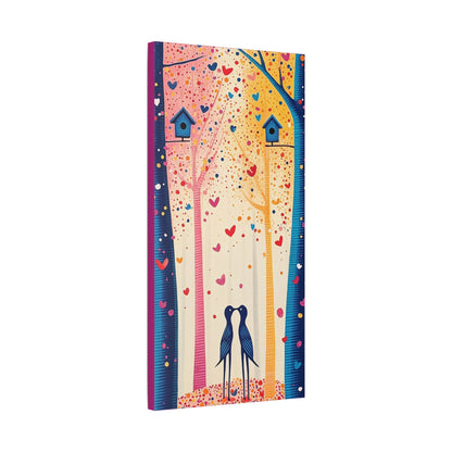Little Love Birds - Delight in Nature Series - Fine Art Print on Canvas