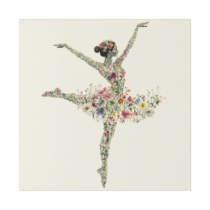 You Belong Among the Wild Flowers - Arabesque  - on Canvas