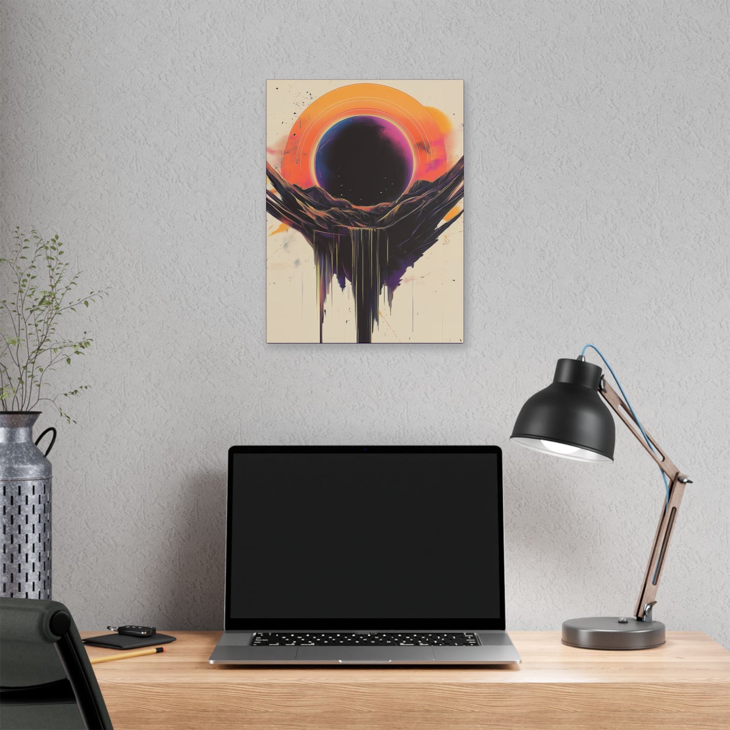 Valley of Dreams - Abstract Color Series- Fine Art Print on Canvas