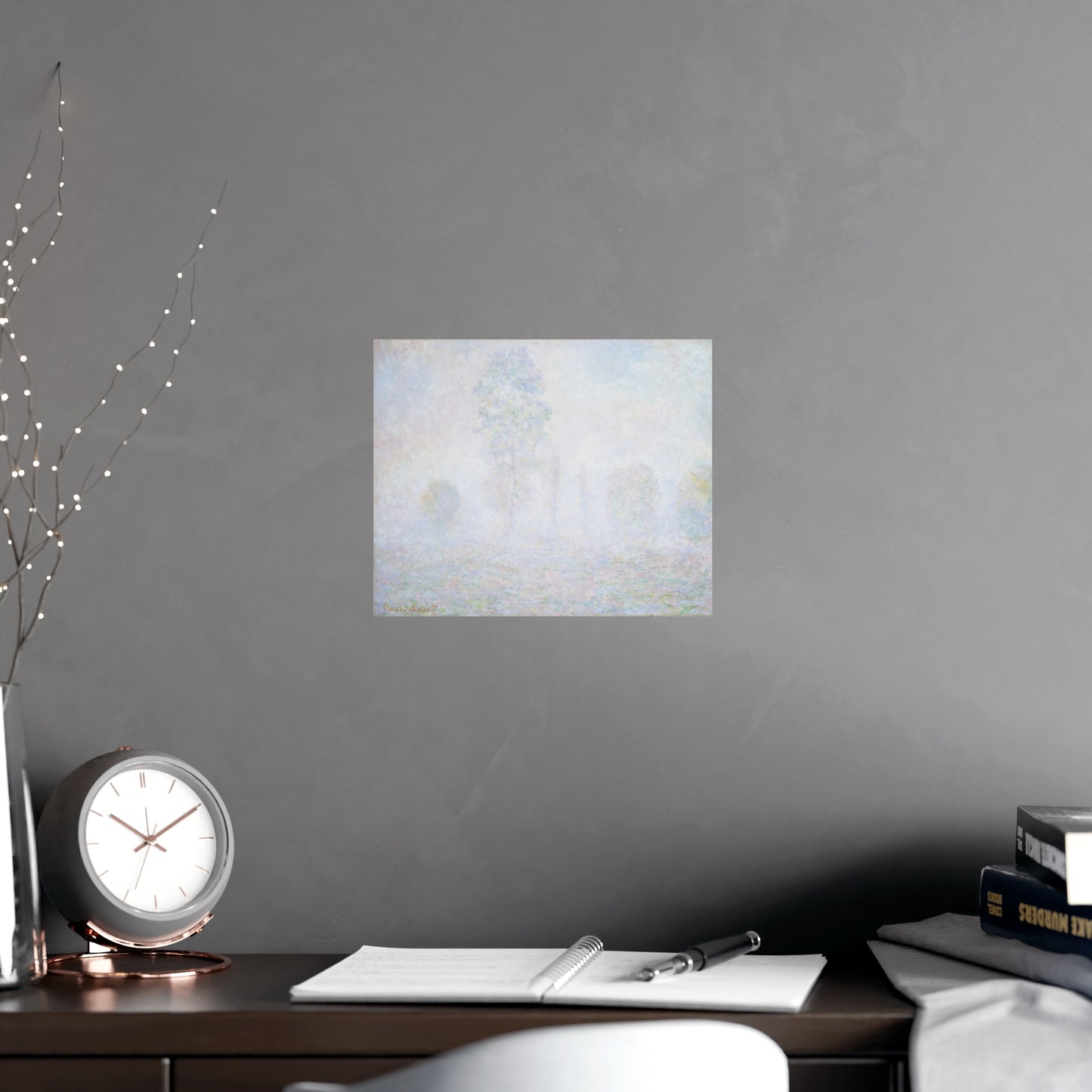Morning Haze - Monet - Masterworks - Atmospheric Landscape Fine Art Poster
