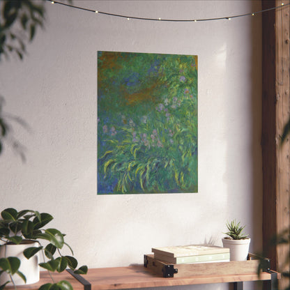 Claude Monet - Irises Botanical Fine Art Print