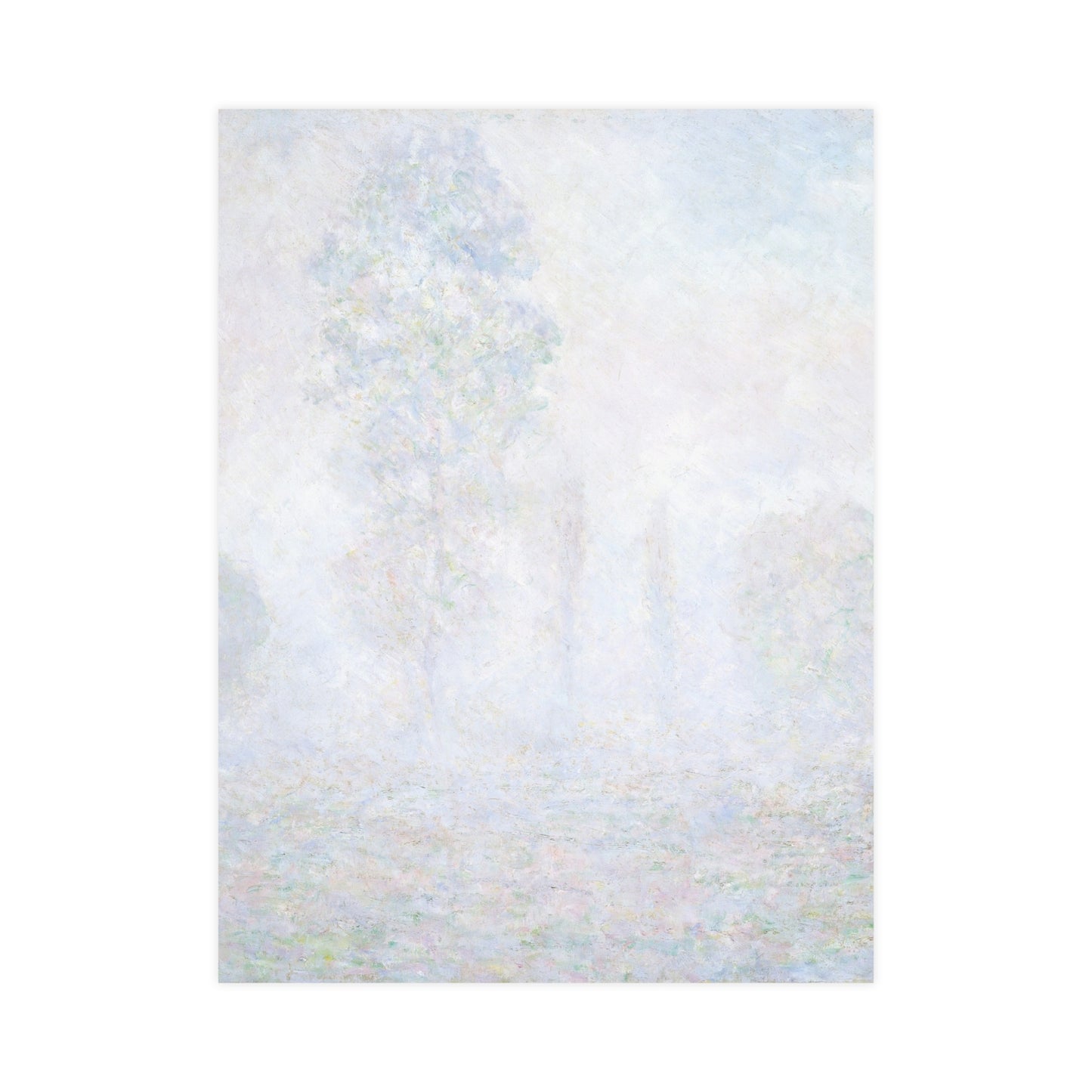 Morning Haze - Monet - Masterworks - Atmospheric Landscape Fine Art Poster