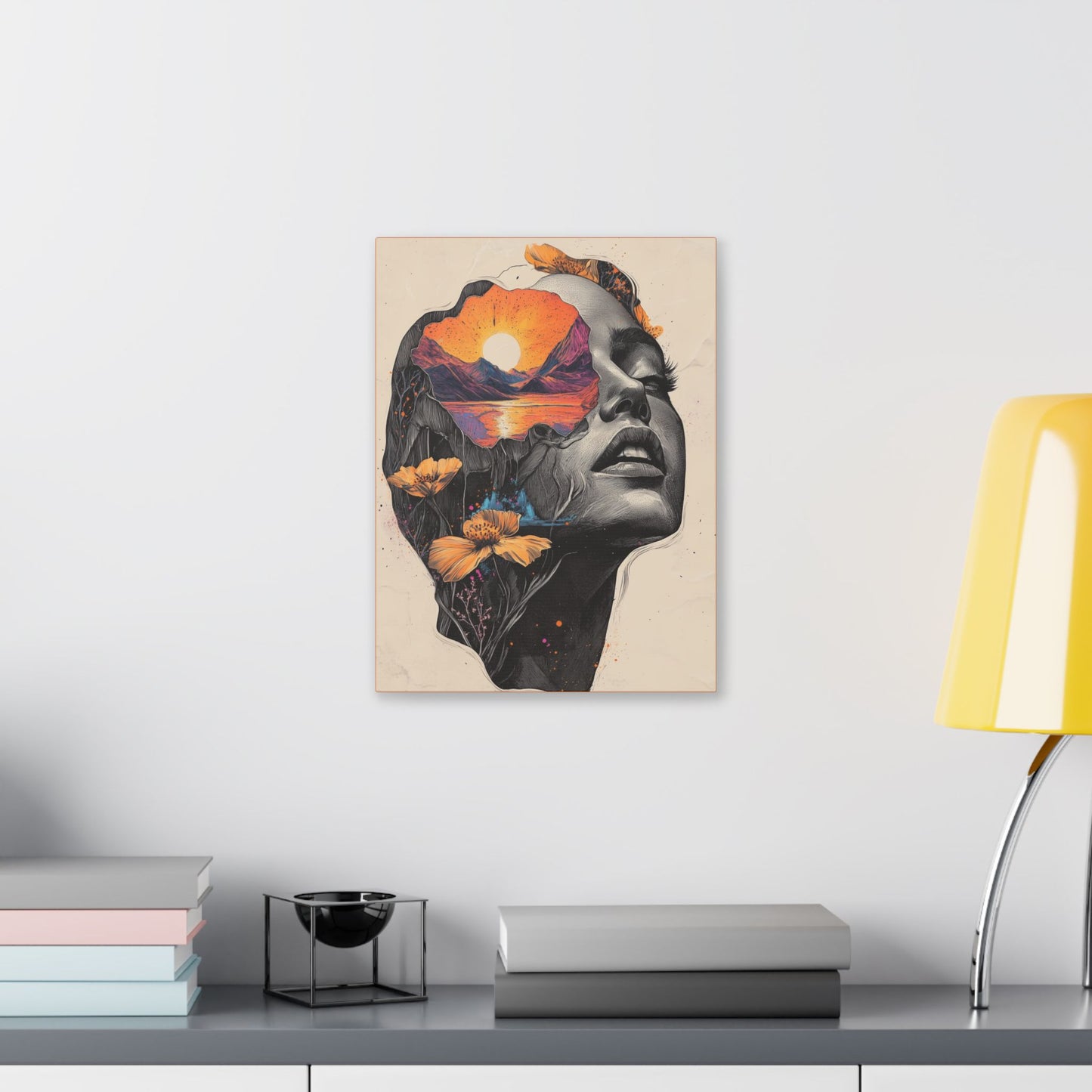 Beauty is in the Eye of the Beholder  - Fine Art Print on Canvas