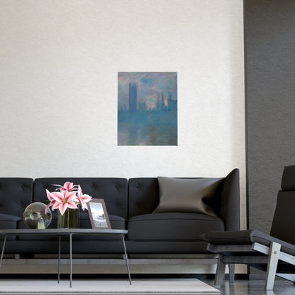 Houses of Parliament London - Monet Fine Art Poster