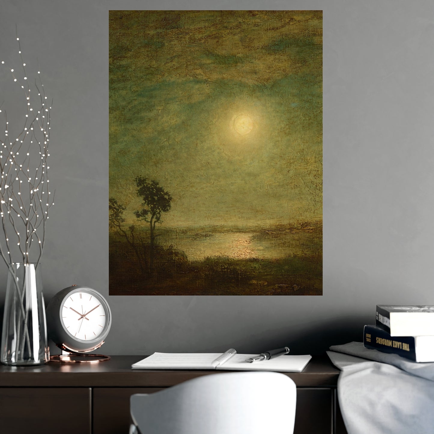 Moonlight II - Luminous Night Fine Art Poster