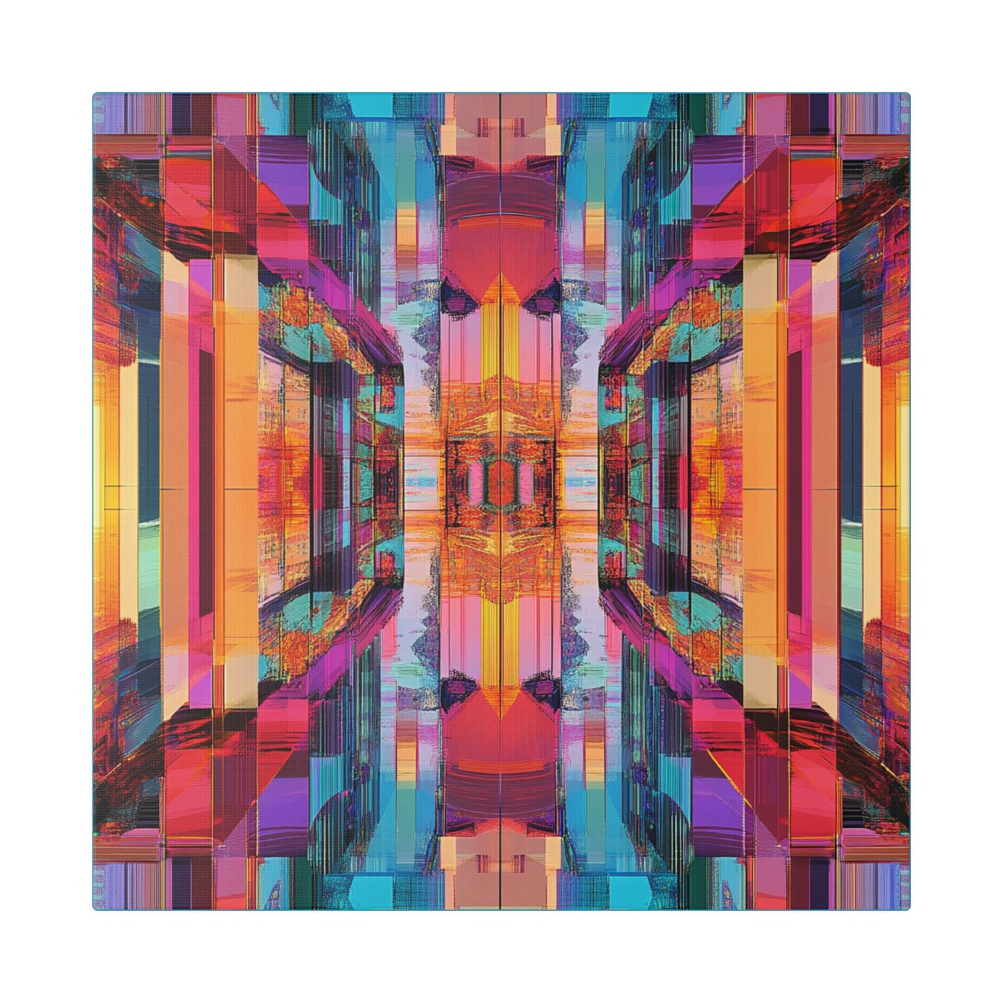 Glitch Origin - Fine Art Print on Canvas
