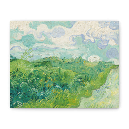 Vincent van Gogh - Green Wheat Fields Fine Art Canvas Print