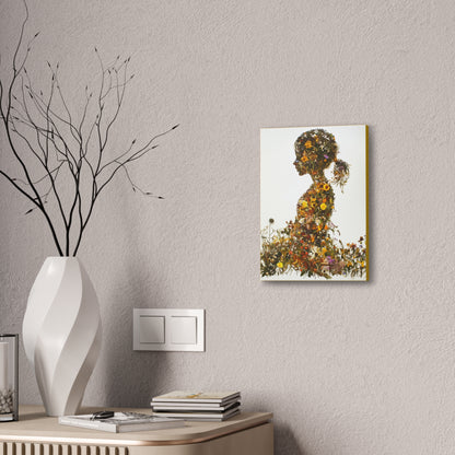 Summers Gone By - Wildflowers Fine Art Print on Canvas