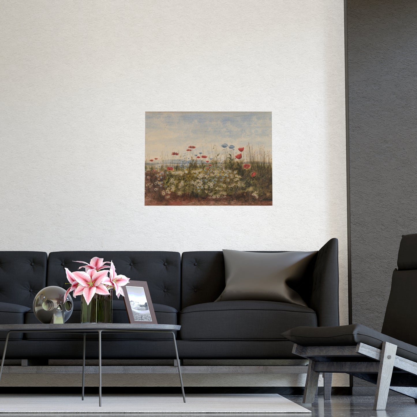 Wildflower Scene - Museum Collection - Fine Art Poster