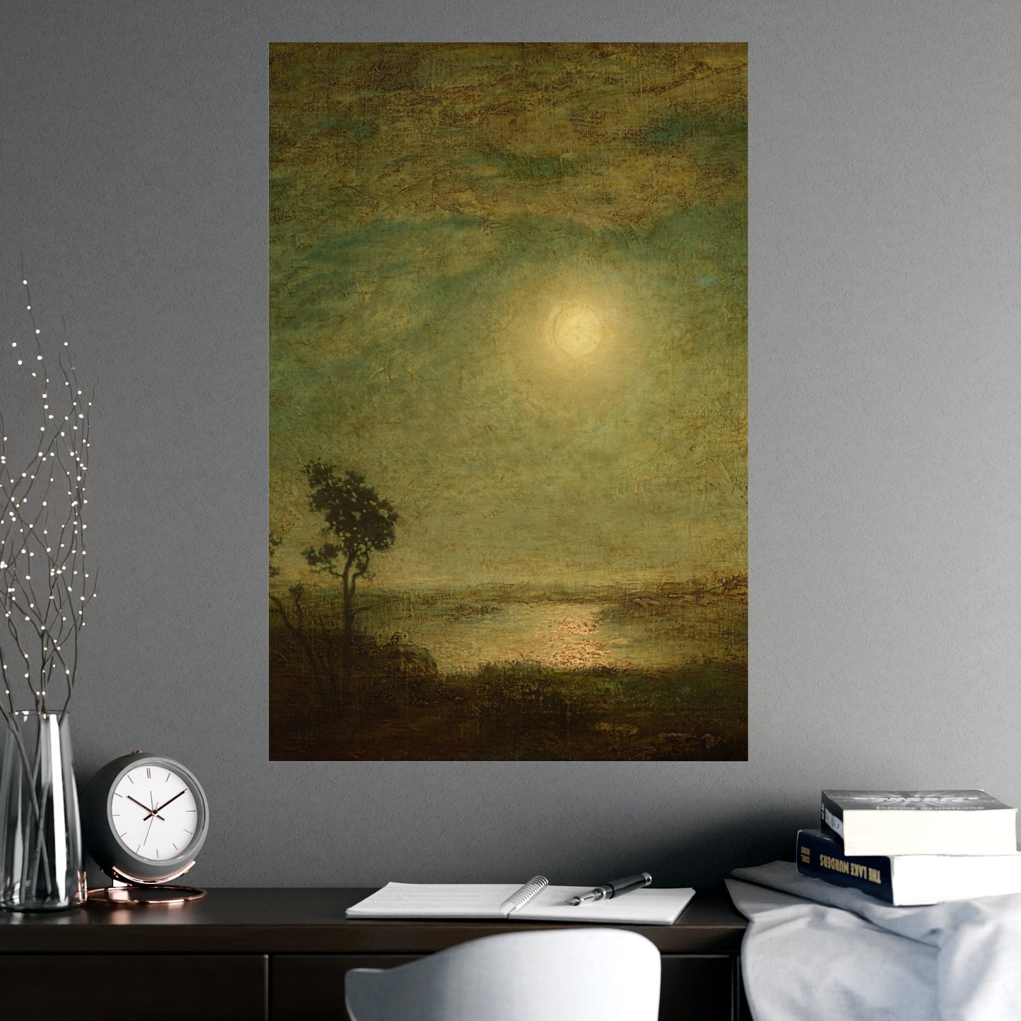 Moonlight II - Luminous Night Fine Art Poster